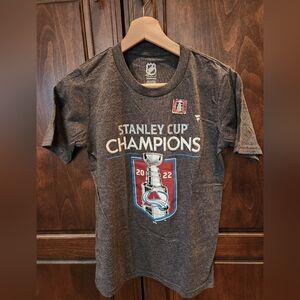 Stanley Cup Champions Gray T-Shirt